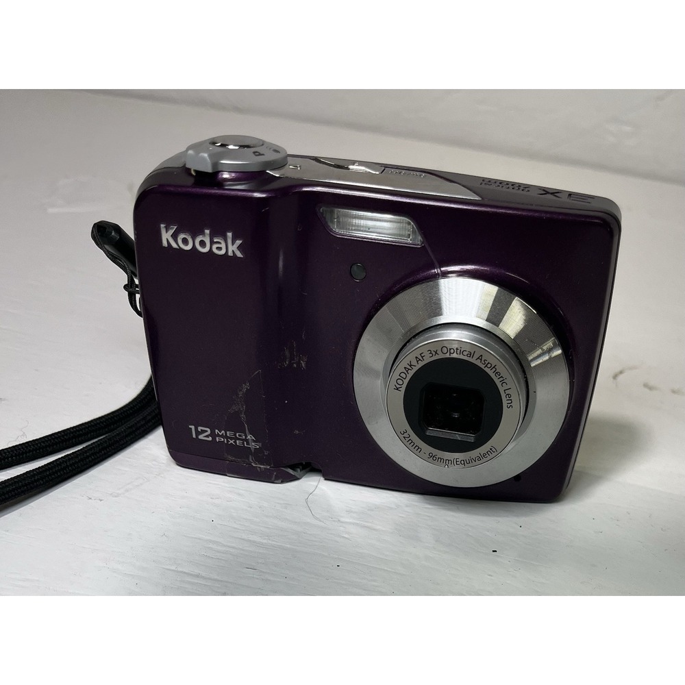 Kodak EasyShare C182 12MP Digital Camera - Purple NON WORKING PARTS Only